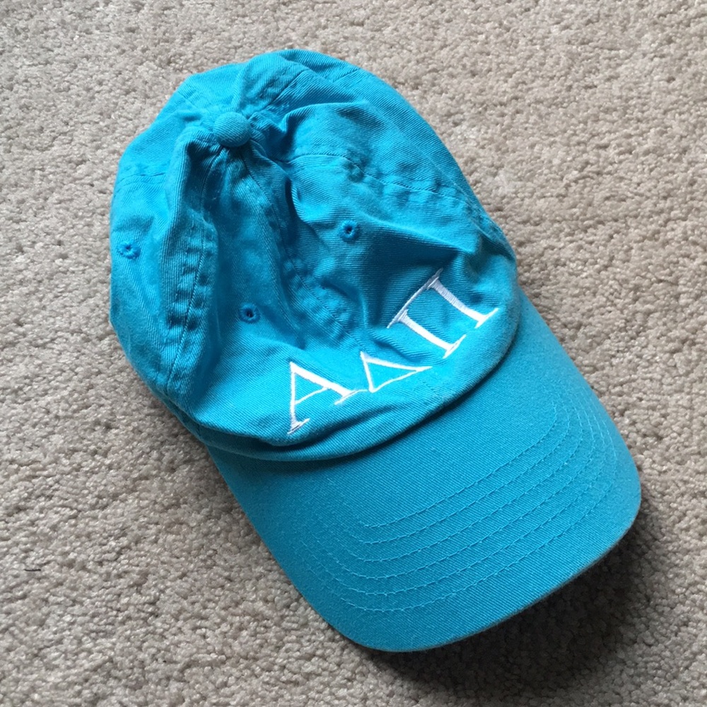 Blue Alpha Delta Pi Sorority Baseball Cap